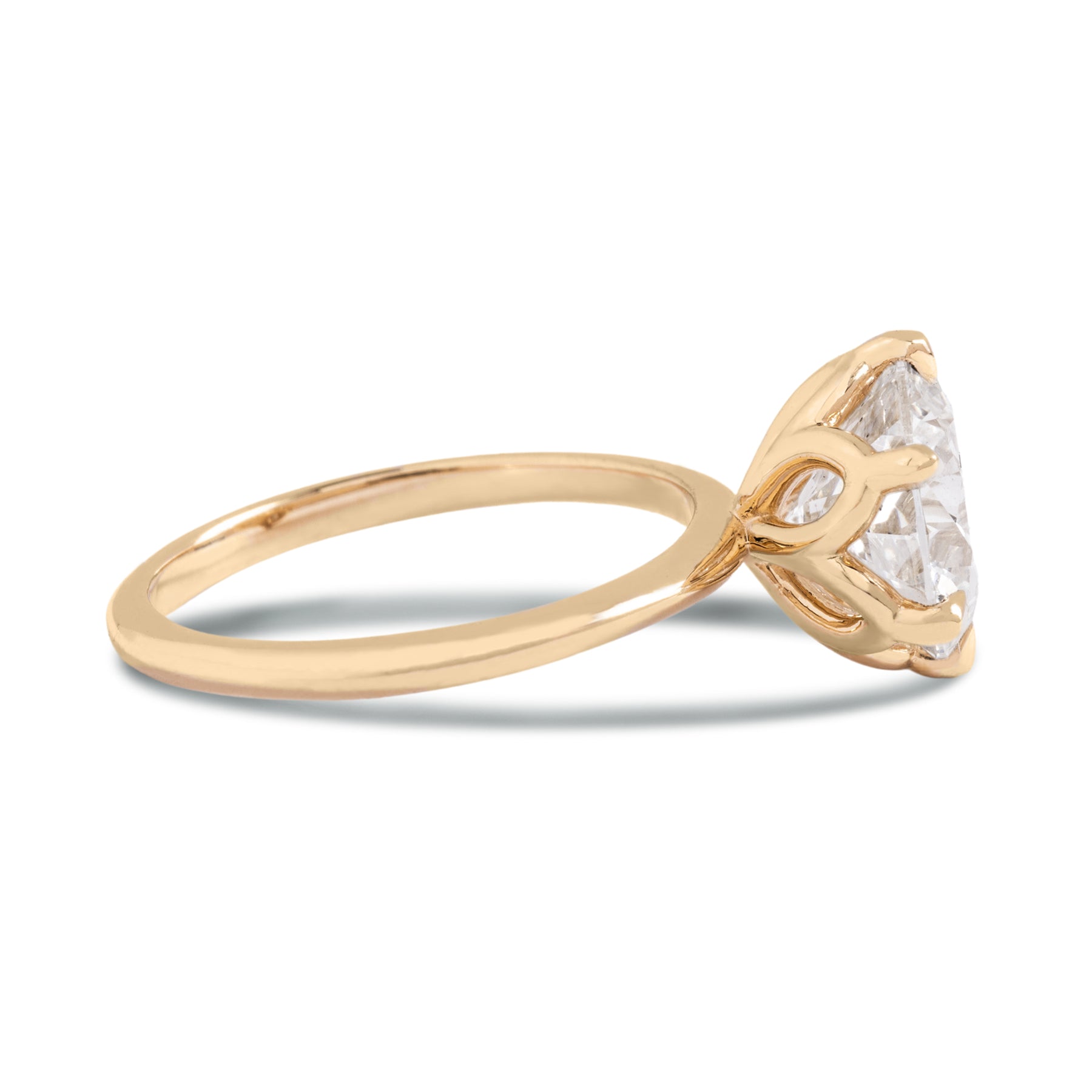 3.00ct Round Lab Grown Diamond Bree Ring