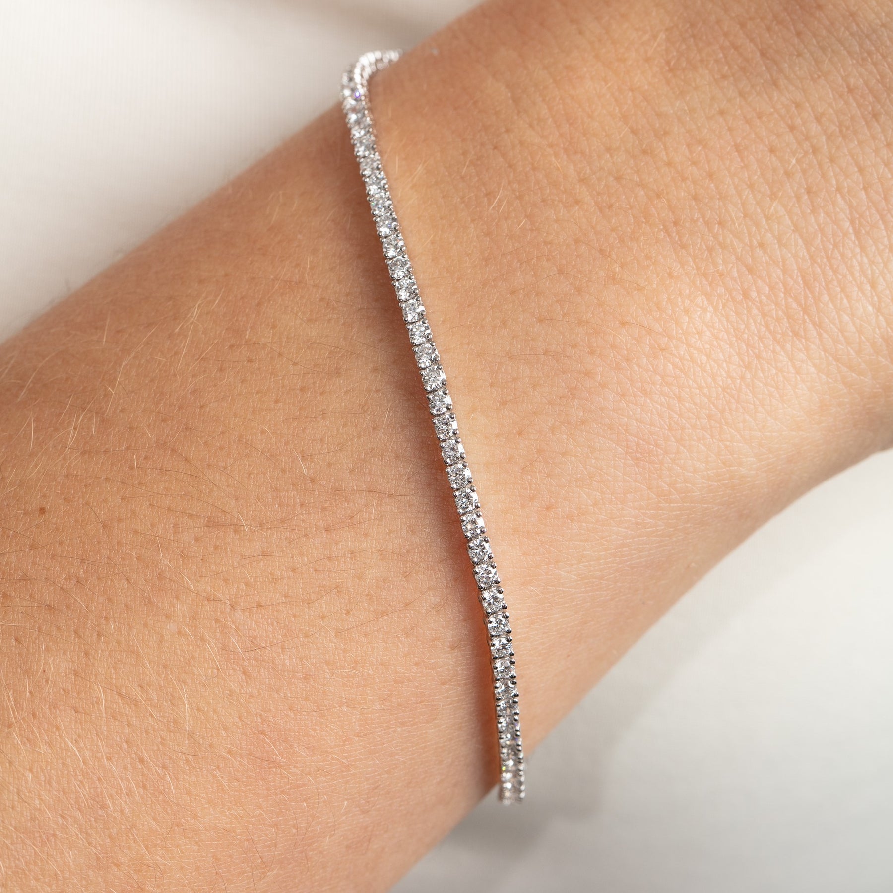 14K Gold Lab Created Diamond Bracelets for Girls - China Lab Grown