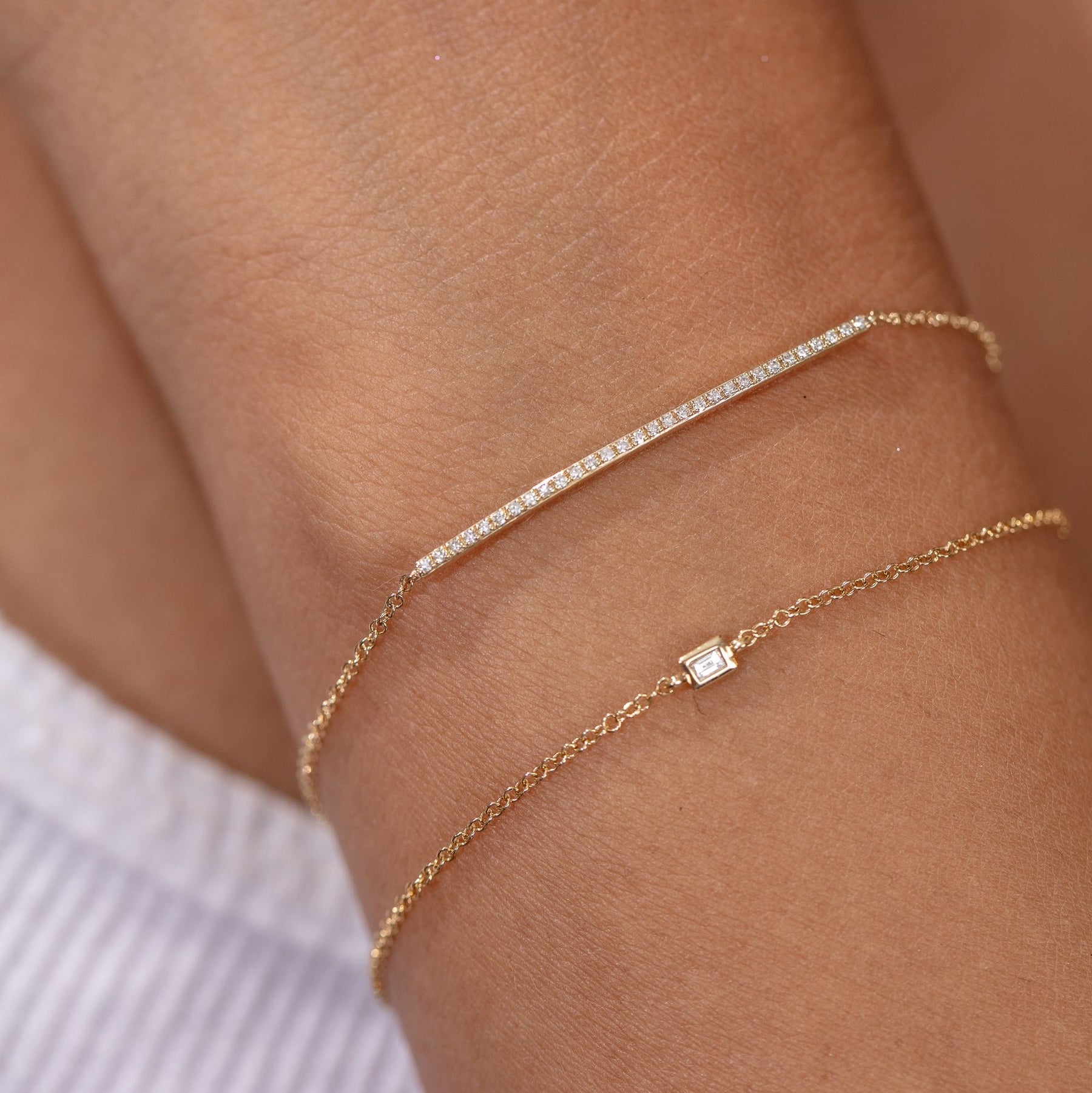 Dainty Pearl Cuff Bracelet– HLcollection - Handmade Gold and Silver Jewelry