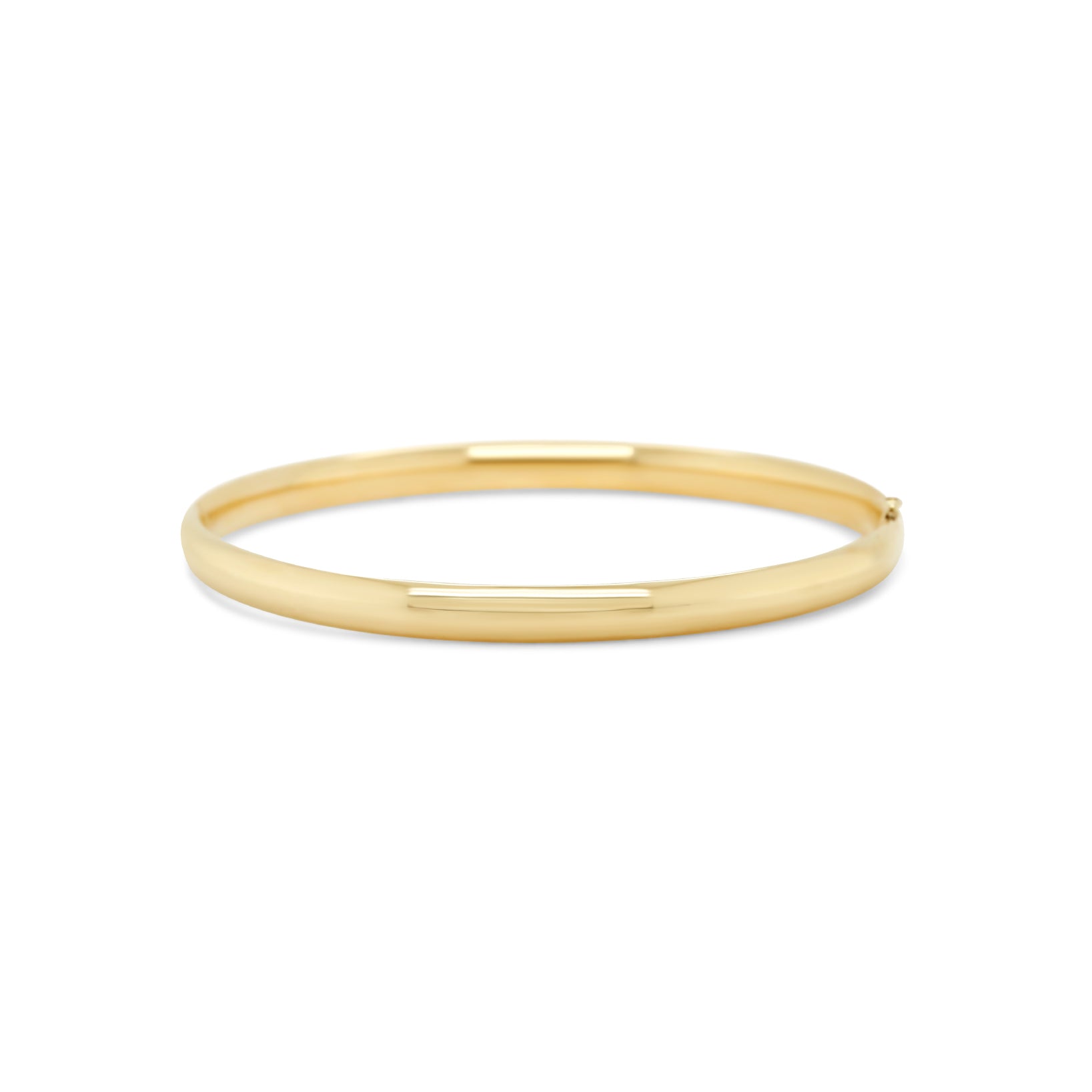 14k yellow gold bangle bracelet